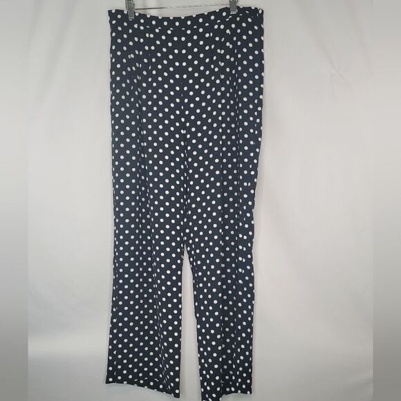 Michael Michael Kors Black & White Polka Dot‎  Pants - Picture 1 of 8